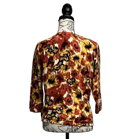 Nue Options Petite Floral Womens fairy garden Cotton PM 70s Vtg y2k coquette - Picture 4 of 9